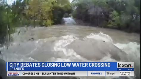 Leander debates closing low-water crossing with a history of crashes